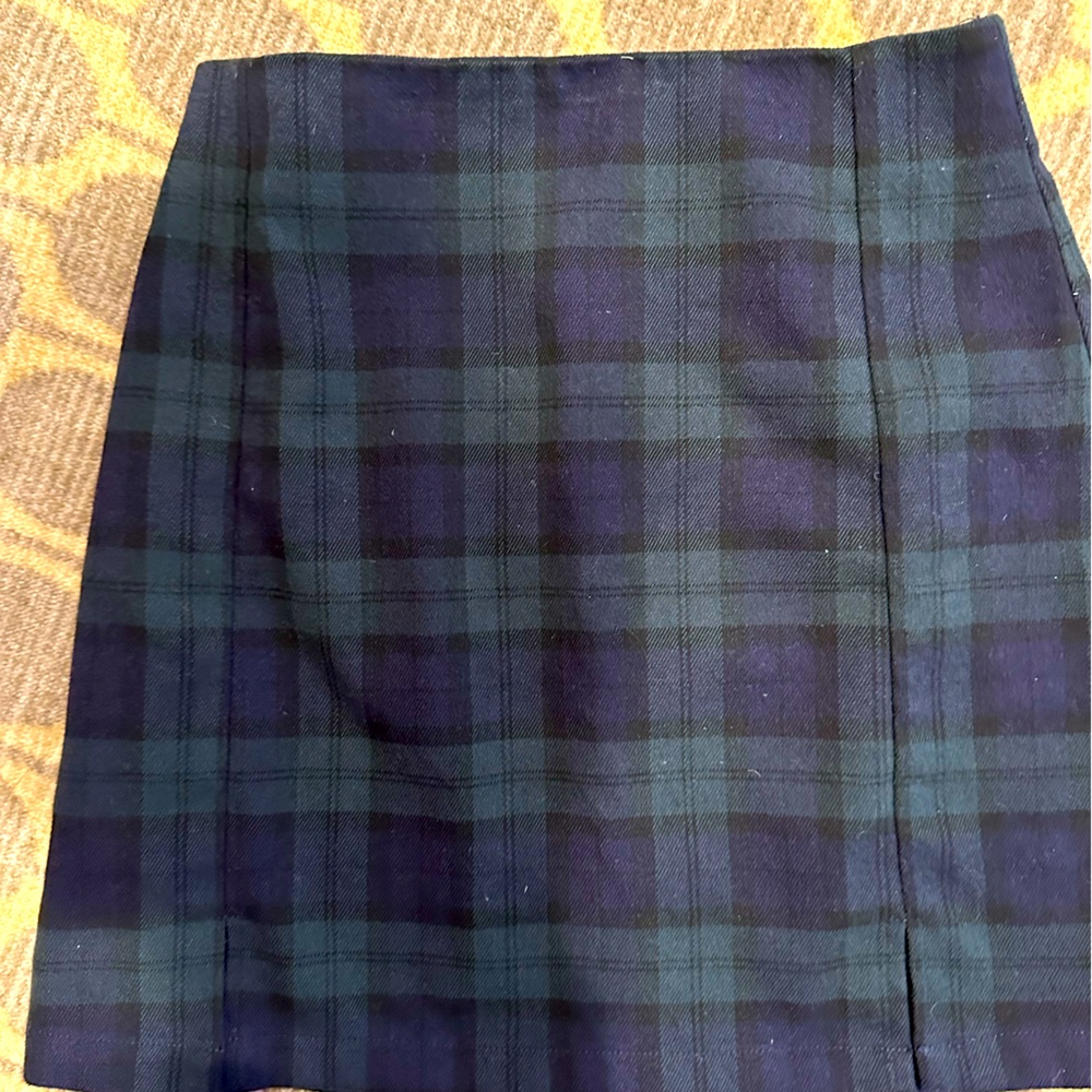 Brandi Melville tartan mini skirt, never worn